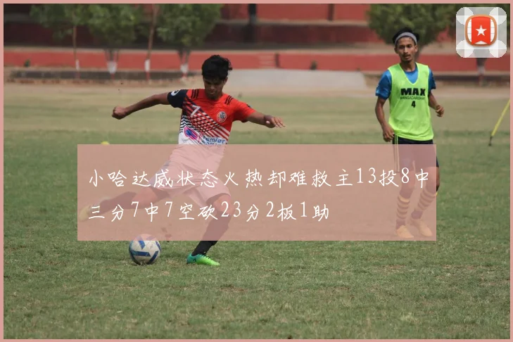 小哈达威状态火热却难救主13投8中三分7中7空砍23分2板1助
